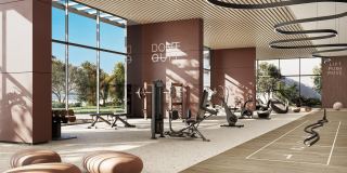 The gym at The Edit at d3.