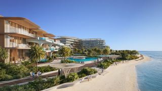 Meriva Signature beachfront penthouses at The Meriva Collection, on the sand at Dubai Islands.